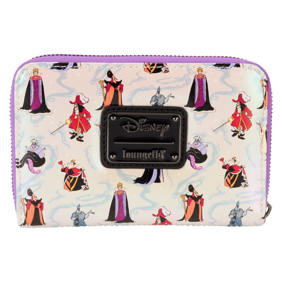 Disney Villans - Iridescent Zip Wallet