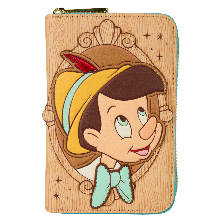 Pinocchio - Portrait Zip Around Wallet
