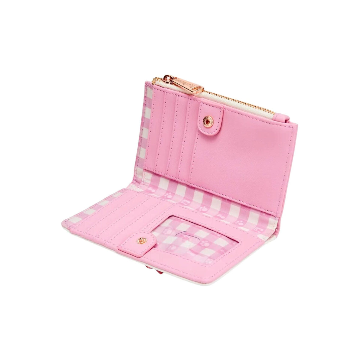 Aristocats (1970) - Pink Gingham Mini Wallet