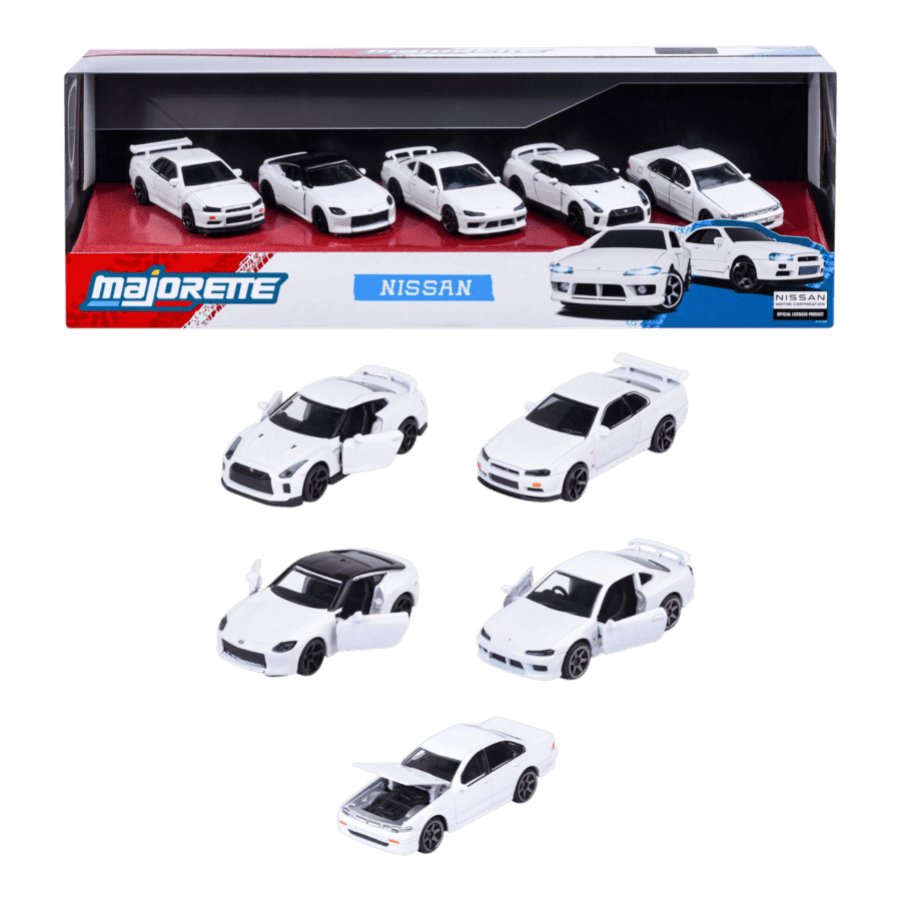 Majorette - 1:64 Nissan Nismo 5 Vehicle Giftpack