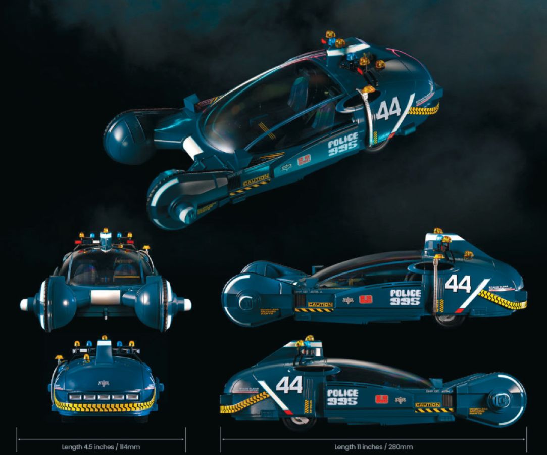 Blade Runner - Deckard's Police Spinner 11" Diecast Ship