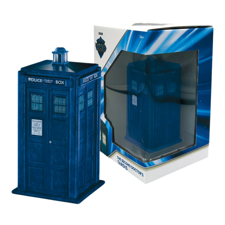 Dr Who - The Second Doctor's TARDIS 1:21 Scale Polyresin Replica