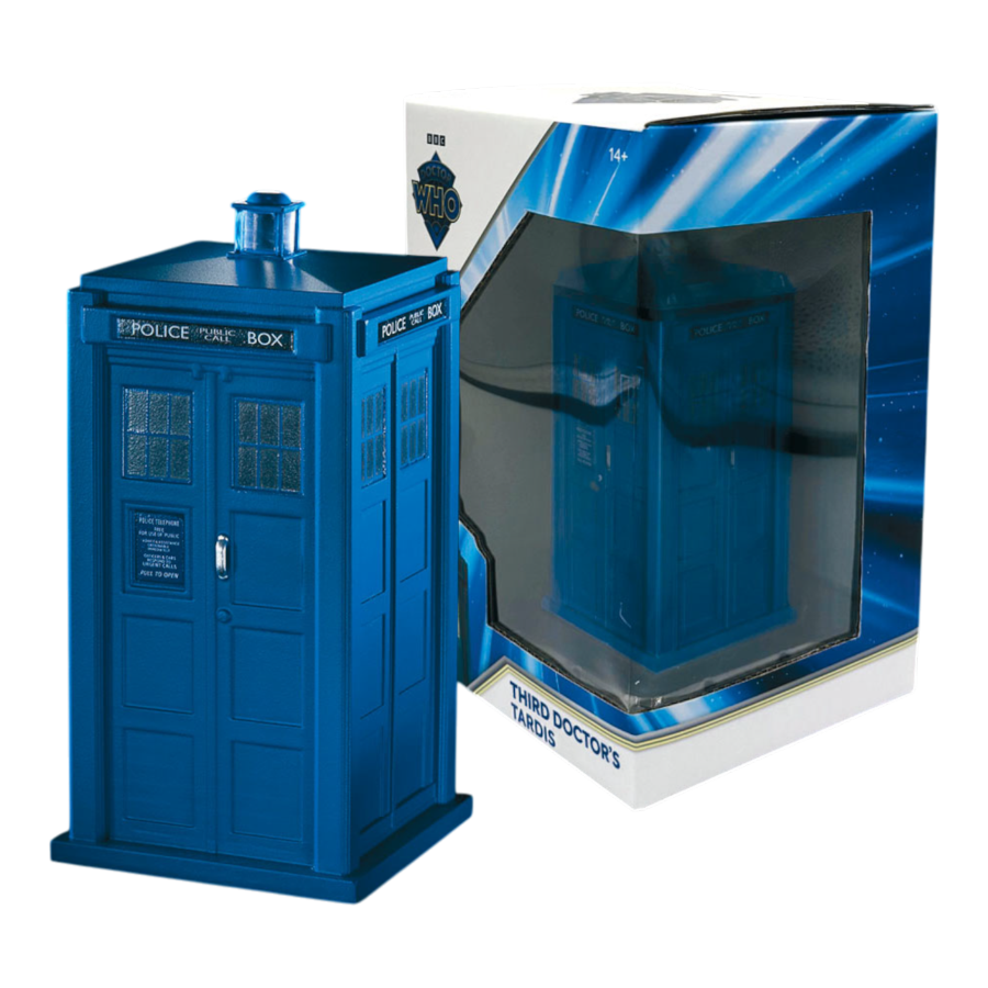 Dr Who - The Third Doctor's TARDIS 1:21 Scale Polyresin Replica