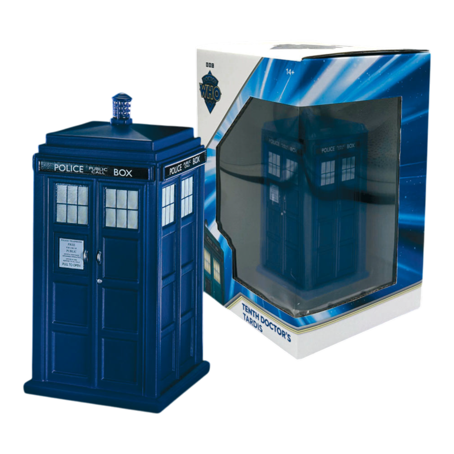 Dr Who - The Ninth & Tenth Doctor's TARDIS 1:21 Scale Polyresin Replica