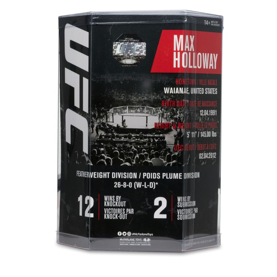 UFC - Max Holloway Posed Action Figure