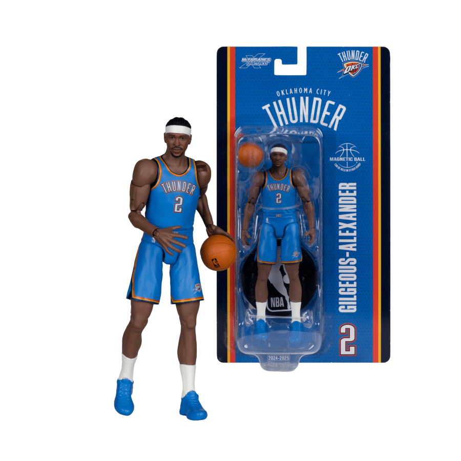 NBA - Shai Gilgeous-Alexander (Oklahoma City Thunder) 6" Articulated Figure