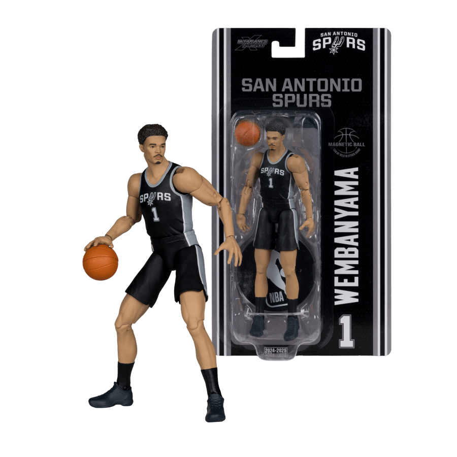 NBA - Victor Wembanyana (San Antonio Spur) 6" Articulated Figure