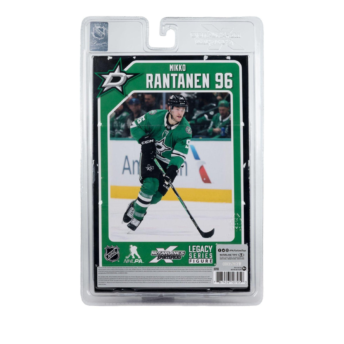 NHL - Mikko Rantanen (Stars Retro) Posed Figure