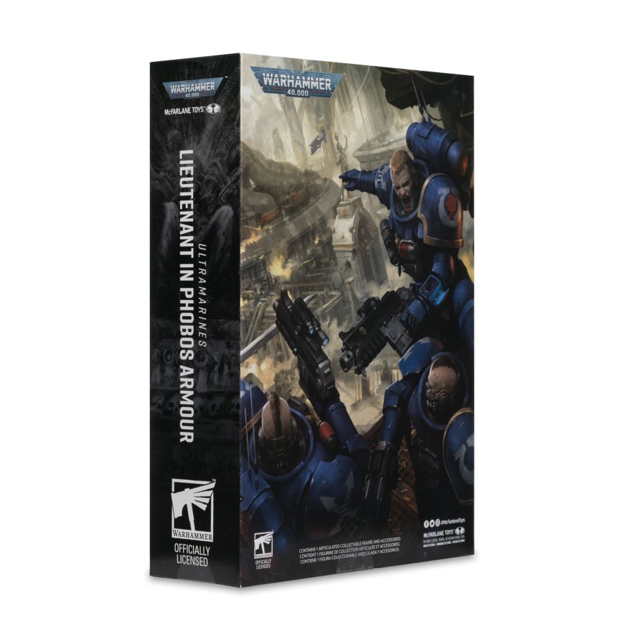 Warhammer 40,000 - Lieutenant in Phobos Armor 7" Action Figure