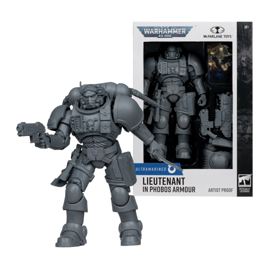 Warhammer 40,000 - Lieutenant In Phobos Armor (Artist Proof) 7" Action Figure