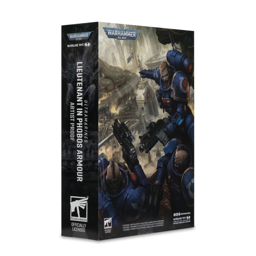 Warhammer 40,000 - Lieutenant In Phobos Armor (Artist Proof) 7" Action Figure
