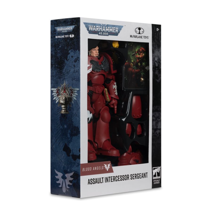 Warhammer 40,000 - Blood Angel Assault Intercessor Sergeant 7" Action Figure