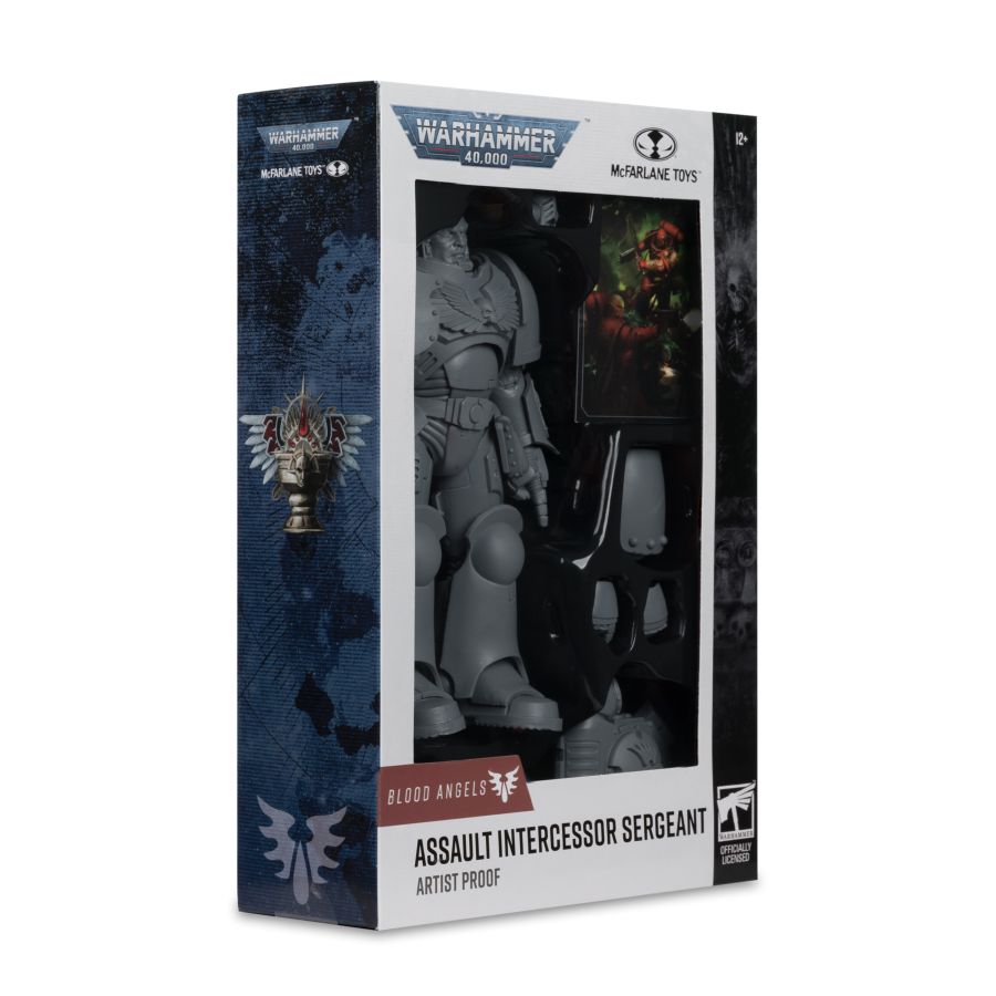Warhammer 40,000 - Blood Angel Assault Intercessor Sergeant (Artist Proof) 7" Action Figure