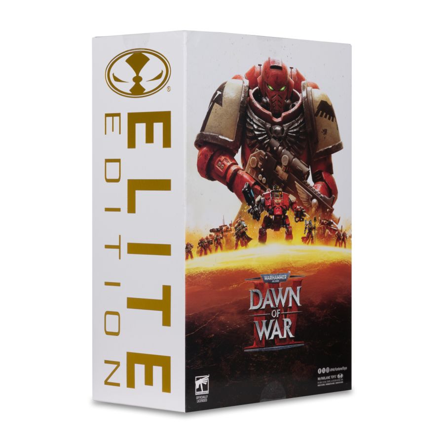 Warhammer 40,000: Dawn Of War 4 - Captain Cyrus In Phobos Armor 7" Elite Edition Action Figure
