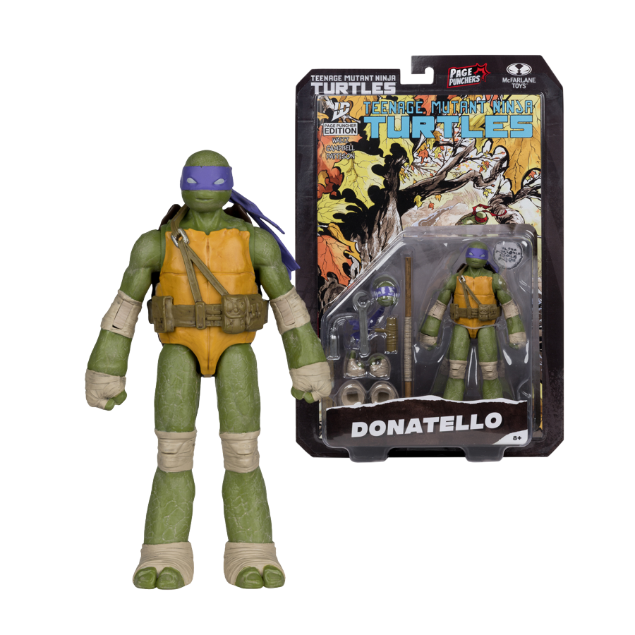 Teenage Mutant Ninja Turtles - Donatello Page Punchers 5" Figure with Comic