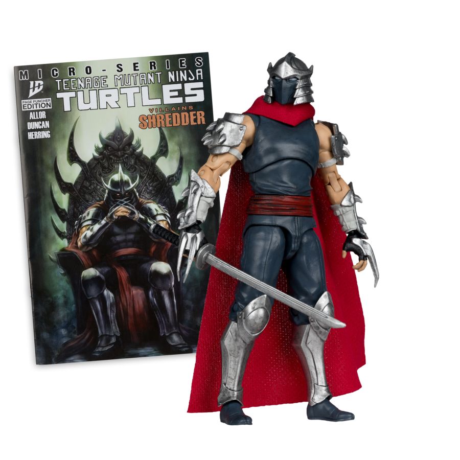 Teenage Mutant Ninja Turtles - Shredder Page Punchers 5" Figure with Comic