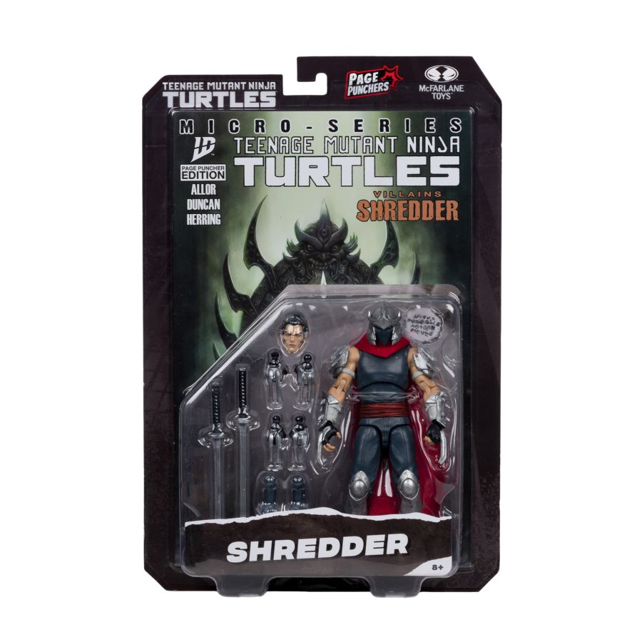 Teenage Mutant Ninja Turtles - Shredder Page Punchers 5" Figure with Comic