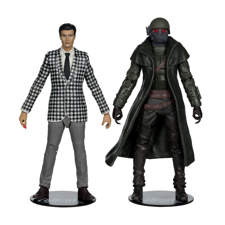 Fallout: New Vegas - Riot Ranger Armor & Benny Survivor 7" Action Figure 2-Pack
