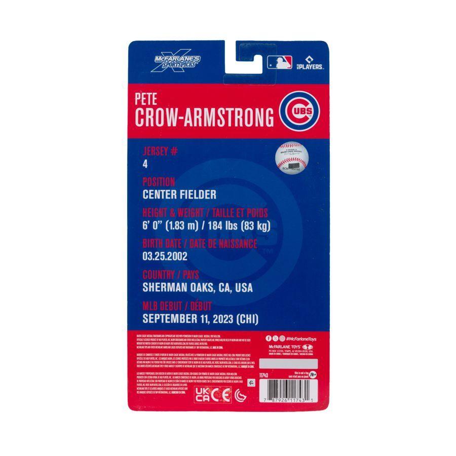 MLB - Pete Crow-Armstrong (Cubs) 6" Articulated Figure