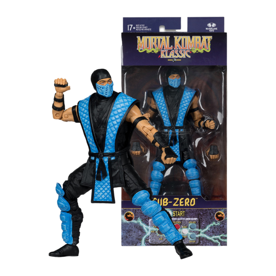 Mortal Kombat - Sub-Zero Klassics 7" Action Figure
