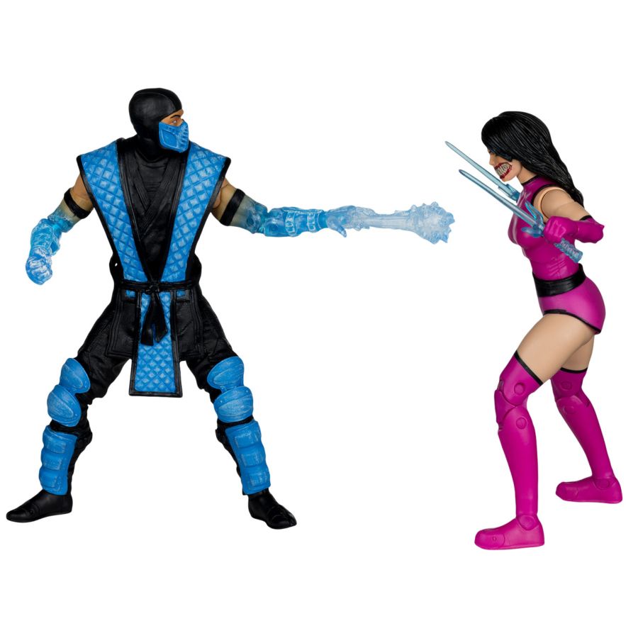 Mortal Kombat - Sub-Zero vs Milena Klassics 7" Action Figure 2-Pack