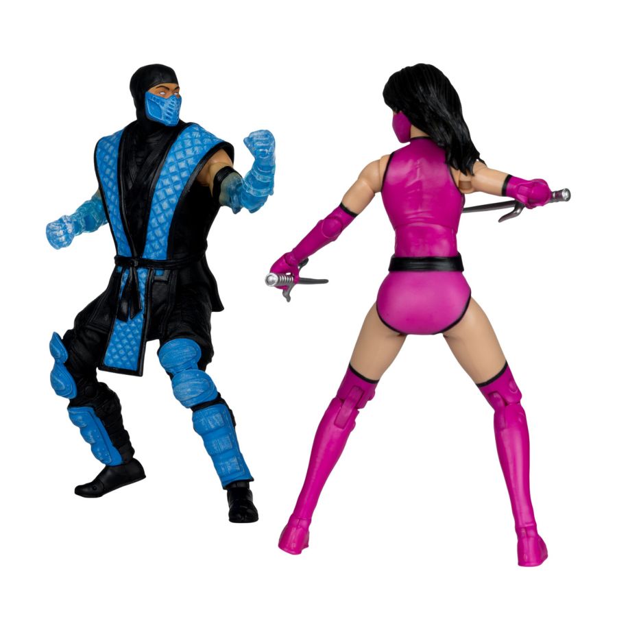 Mortal Kombat - Sub-Zero vs Milena Klassics 7" Action Figure 2-Pack