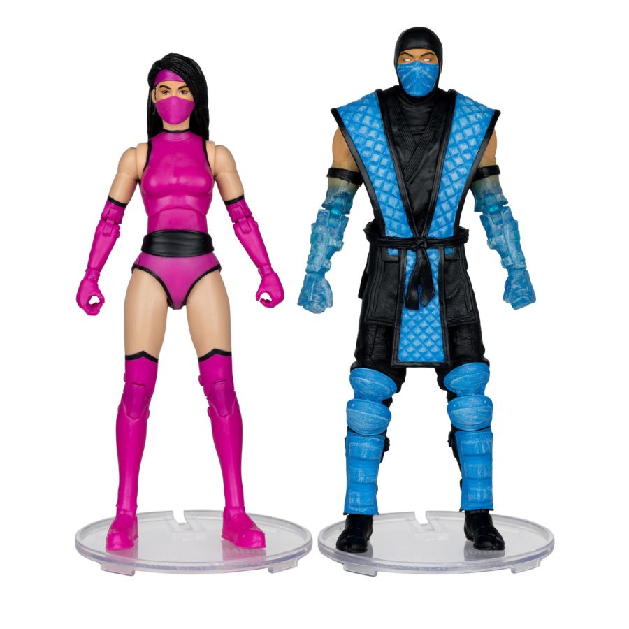 Mortal Kombat - Sub-Zero vs Milena Klassics 7" Action Figure 2-Pack