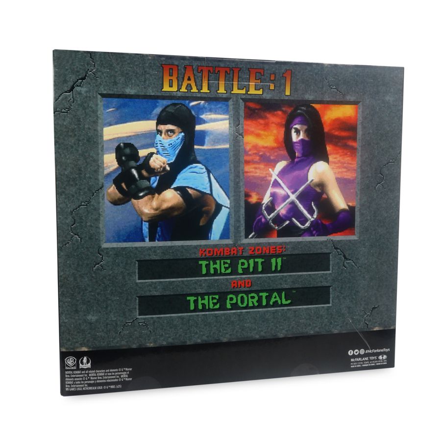 Mortal Kombat - Sub-Zero vs Milena Klassics 7" Action Figure 2-Pack