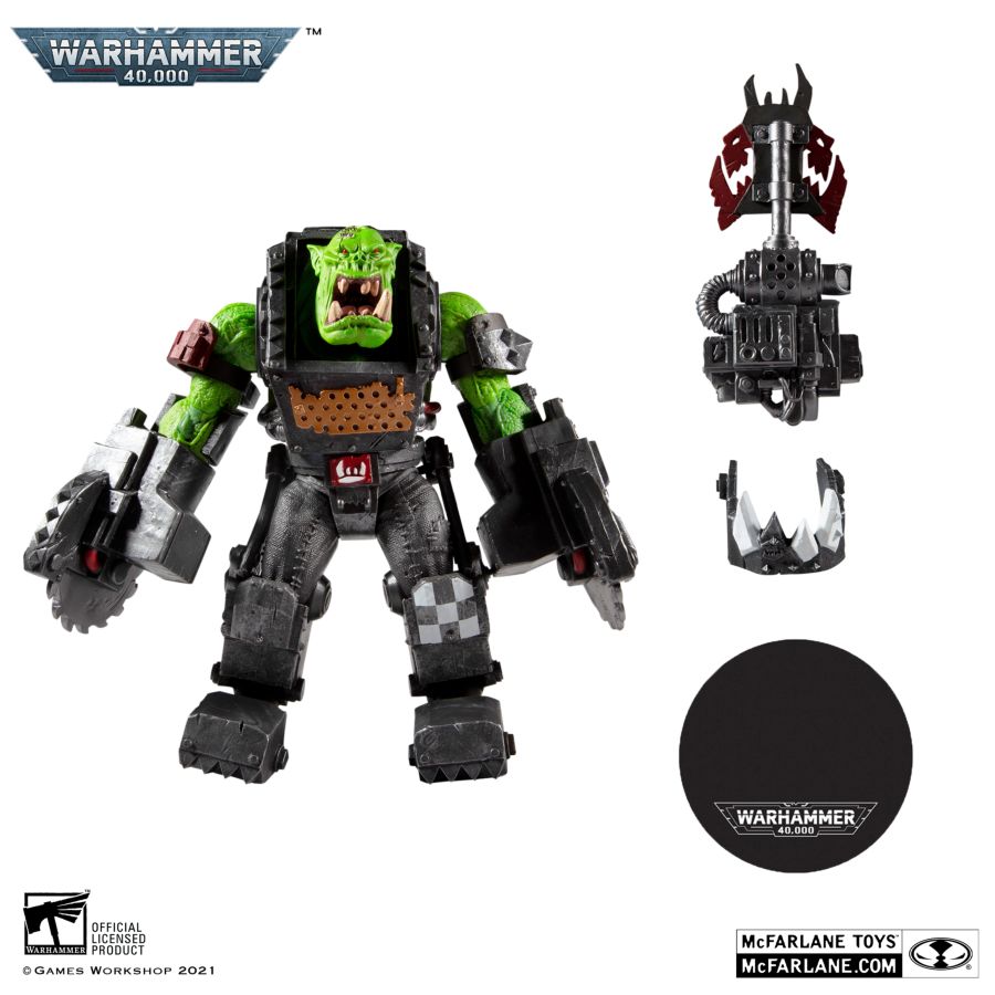 Warhammer 40K - Ork Meganob w/Buzzsaw MegaFig