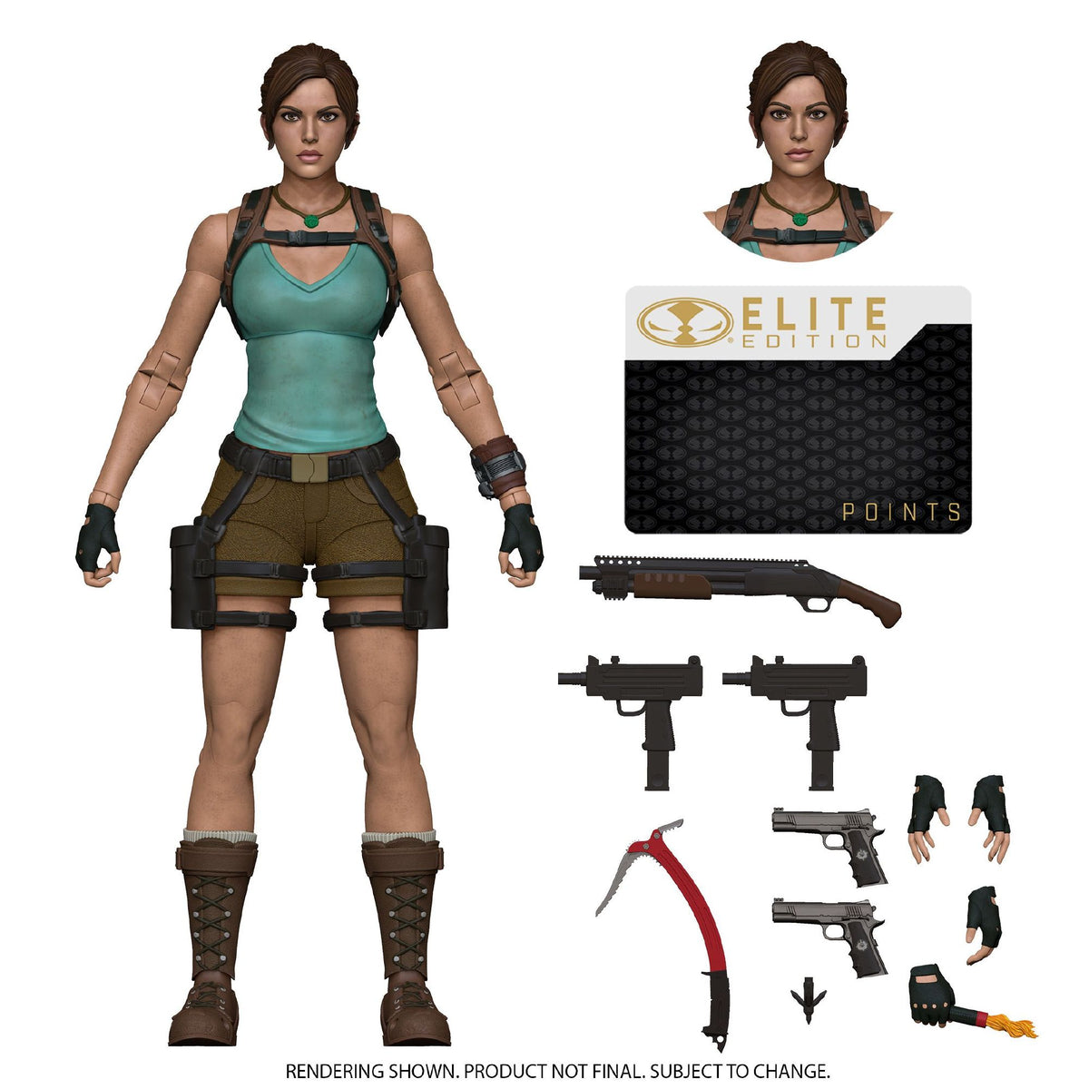 Tomb Raider: Legacy of Atlantis - Lara Croft Deluxe 7" Elite Edition Figure
