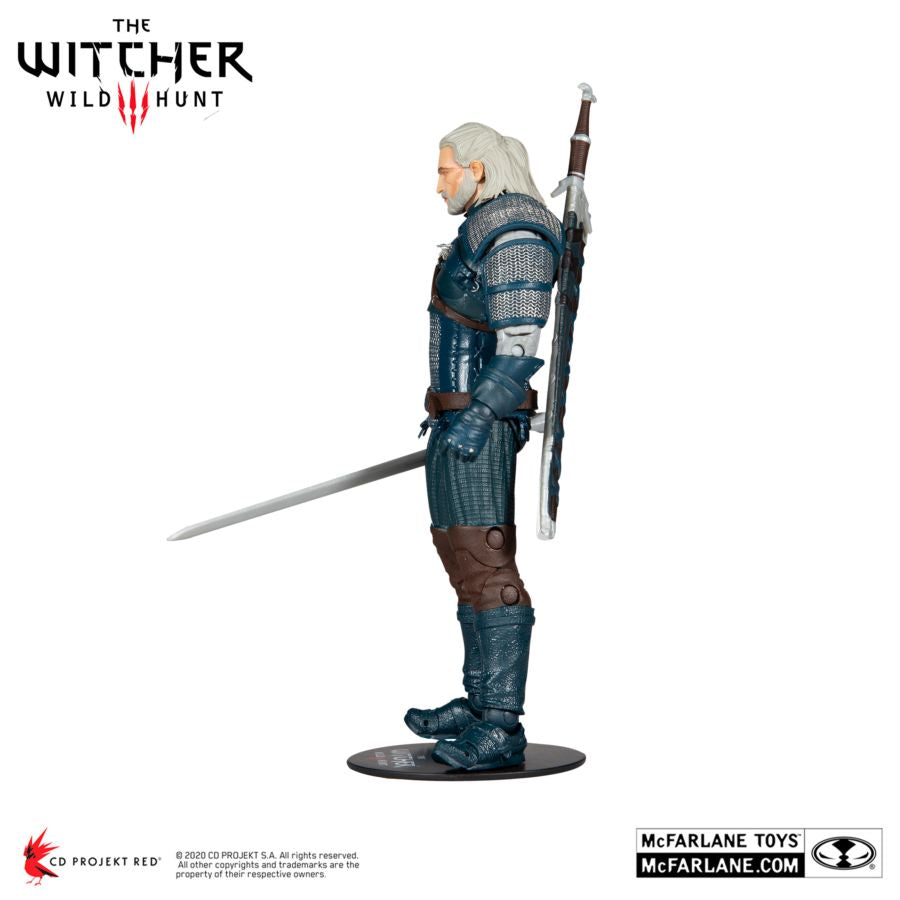 The Witcher 3: Wild Hunt - Geralt of Rivia Viper Armour (Teal-Dye) 7" Scale Action Figure