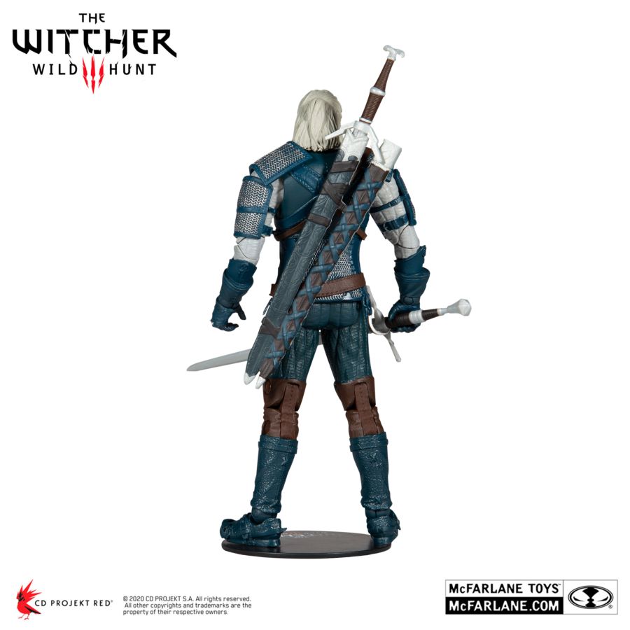 The Witcher 3: Wild Hunt - Geralt of Rivia Viper Armour (Teal-Dye) 7" Scale Action Figure