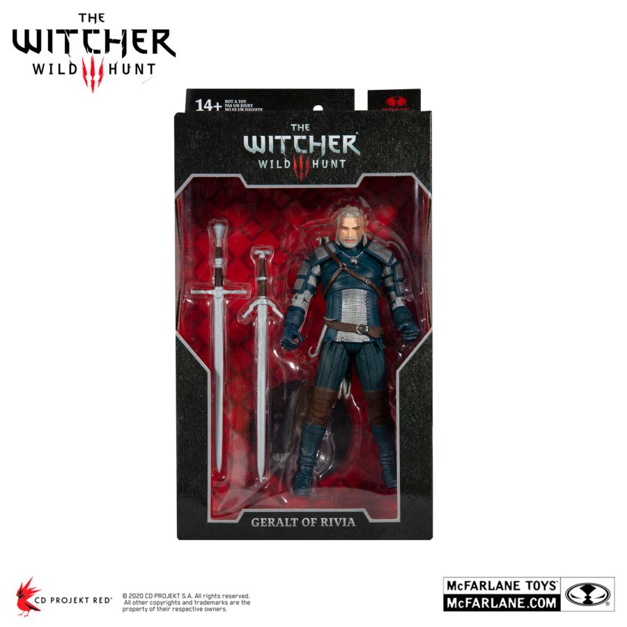 The Witcher 3: Wild Hunt - Geralt of Rivia Viper Armour (Teal-Dye) 7" Scale Action Figure