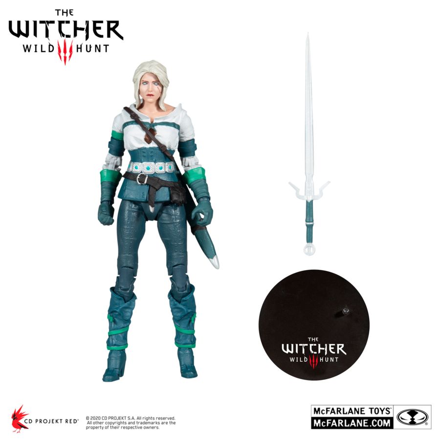 The Witcher 3: Wild Hunt - Ciri of Cintra Elder Blood 7" Scale Action Figure