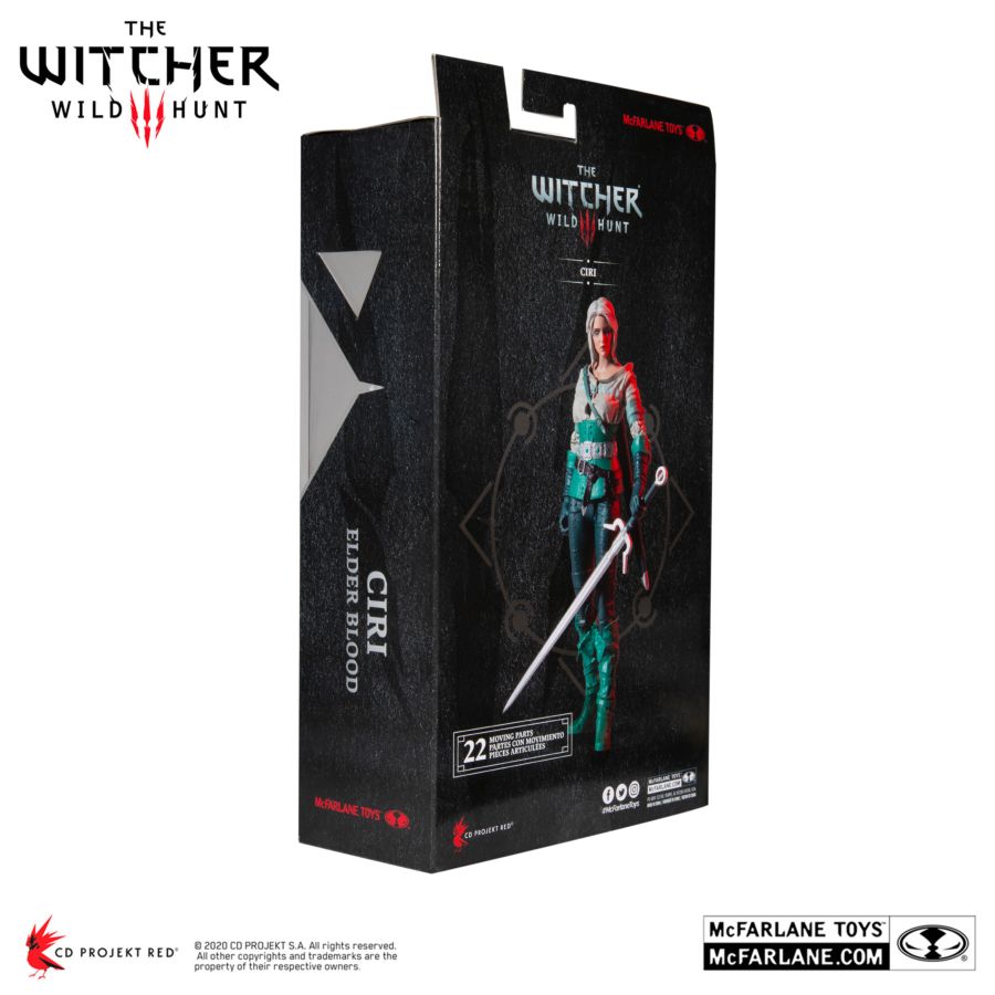 The Witcher 3: Wild Hunt - Ciri of Cintra Elder Blood 7" Scale Action Figure