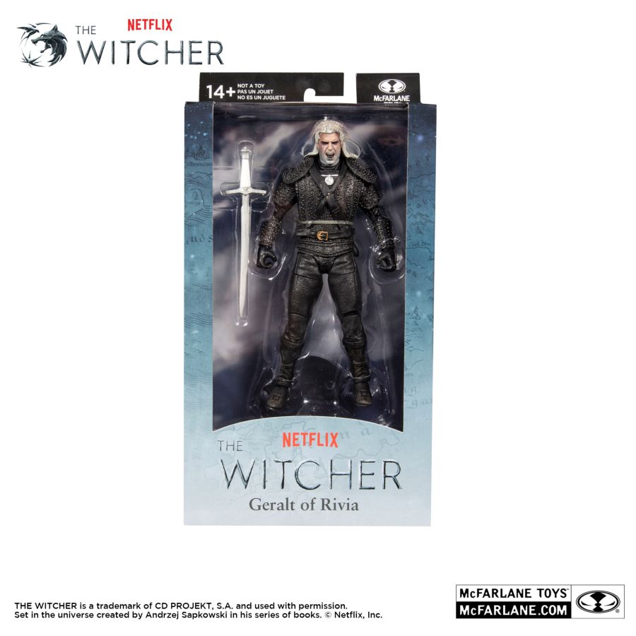 The Witcher (TV) - Geralt Battle 7" Prem Figure