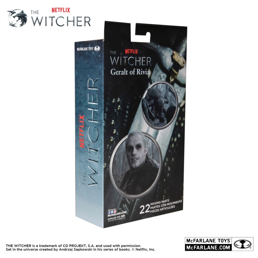 The Witcher (TV) - Geralt Battle 7" Prem Figure