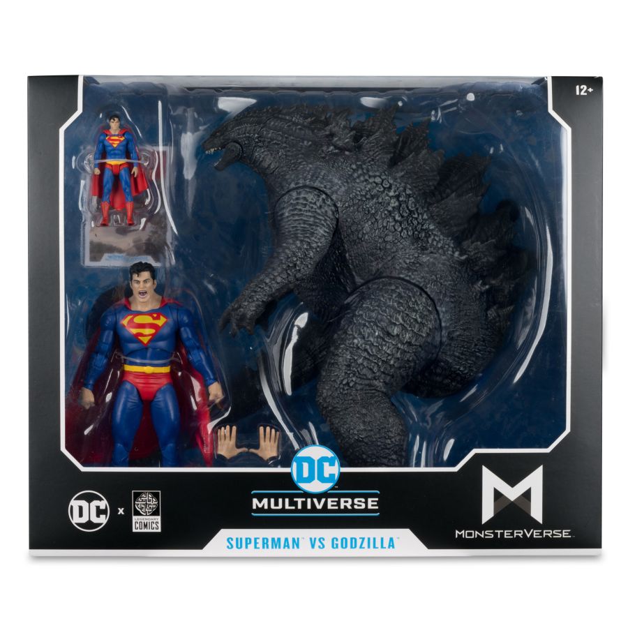 DC - Justice League Monsterverse: Superman Vs Godzilla Action Figure 2 Pack