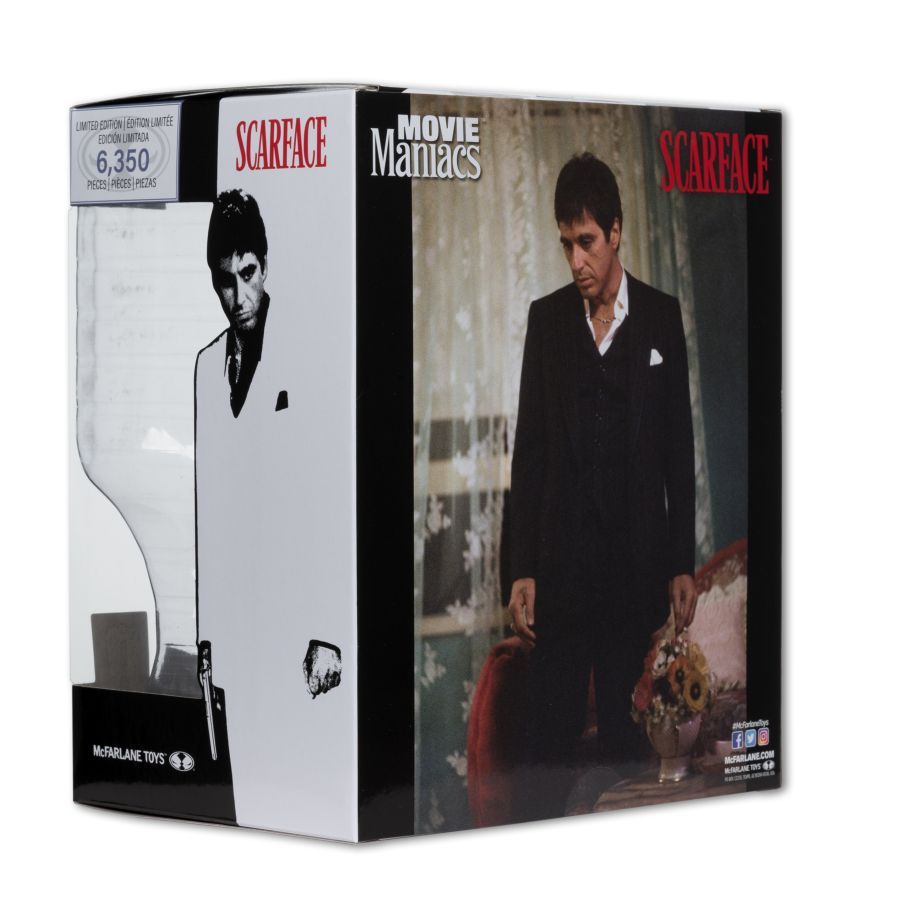 Scarface - Tony Montana Movie Maniacs 6" Figure
