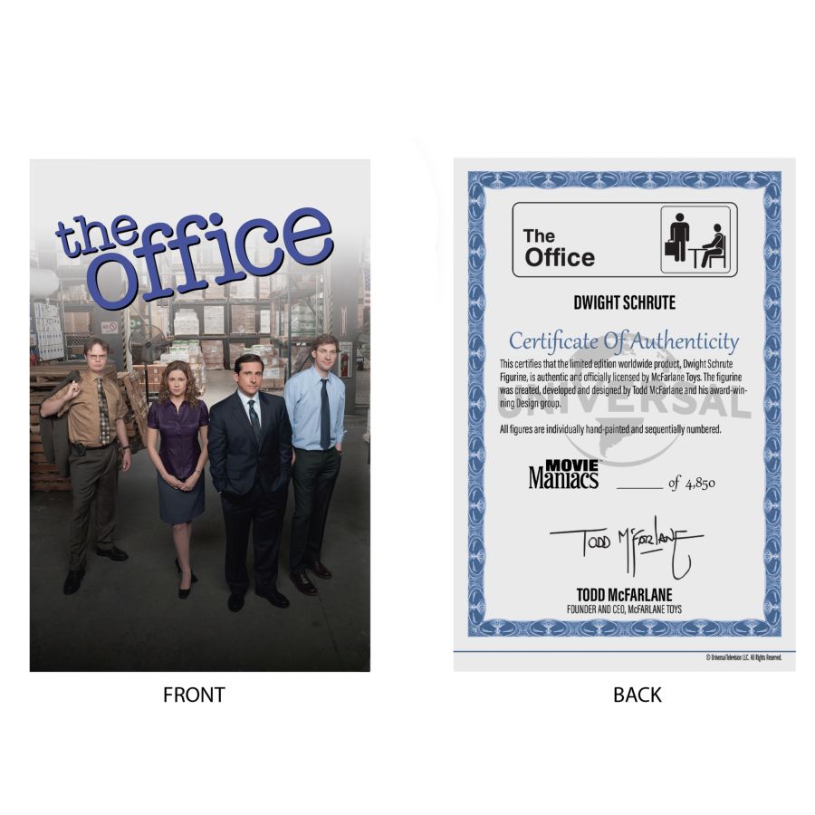 Movie Maniacs - Dwight (The Office) 6" Figure