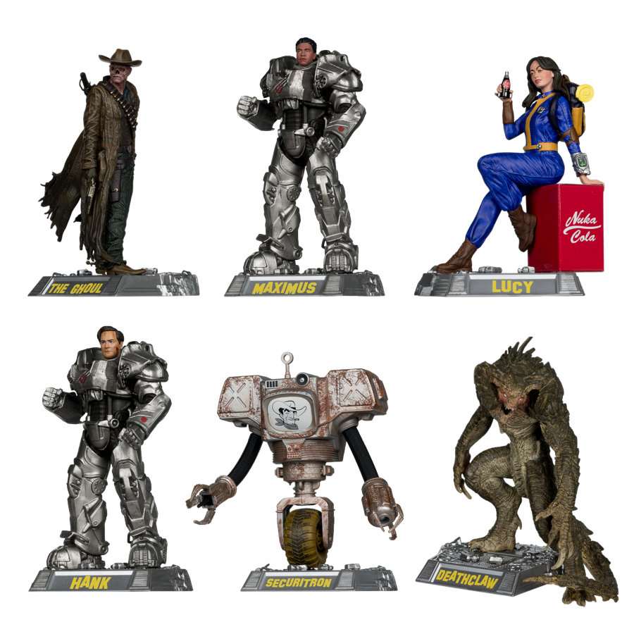 Fallout (TV) - Movie Maniacs (Season 2) 6" Posed Wave 3 Assortment (6 Pieces)