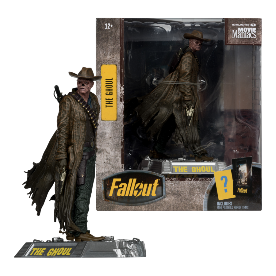 Fallout (TV) - Movie Maniacs (Season 2) The Ghoul 6" Posed Figure