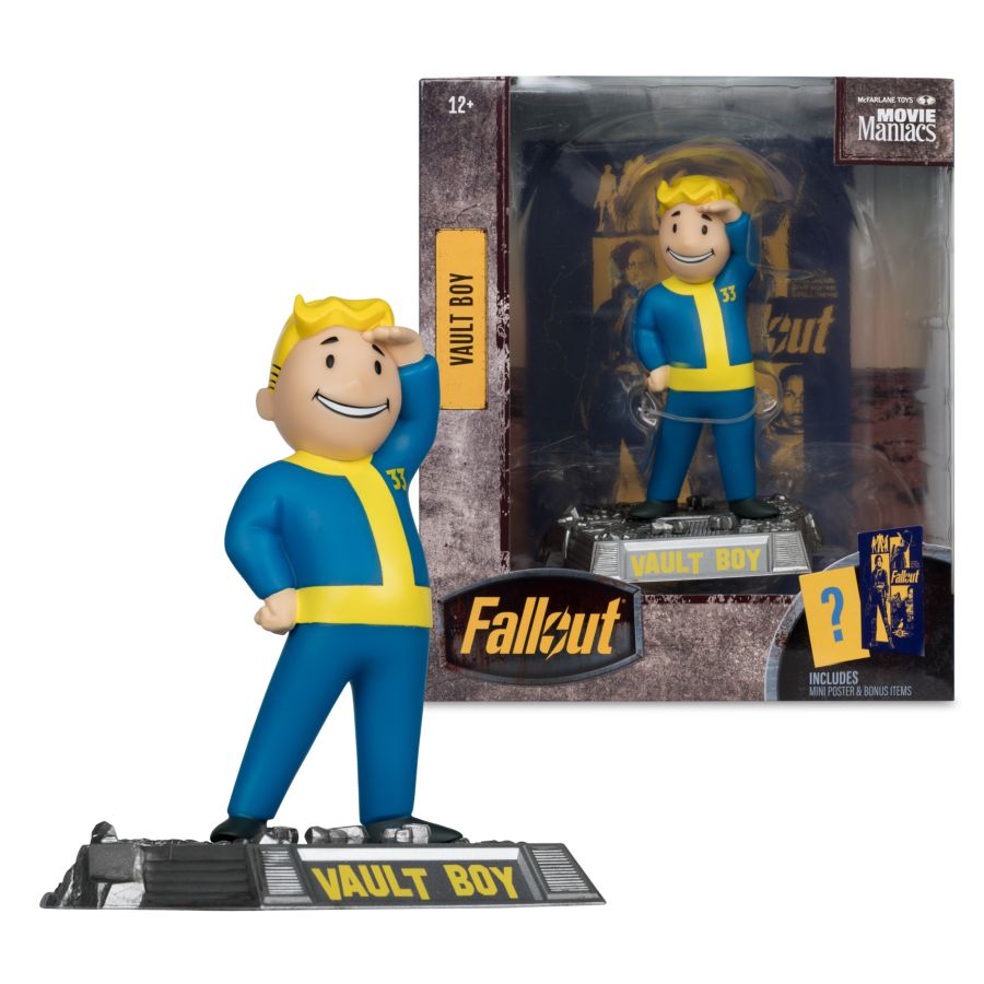 Fallout (TV) - Vault Boy Movie Maniacs 6" Posed Assortment (6 Pieces)