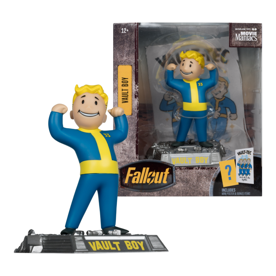 Fallout (TV) - Vault Boy (Season 2) V1 Movie Maniacs 6" Posed Figure