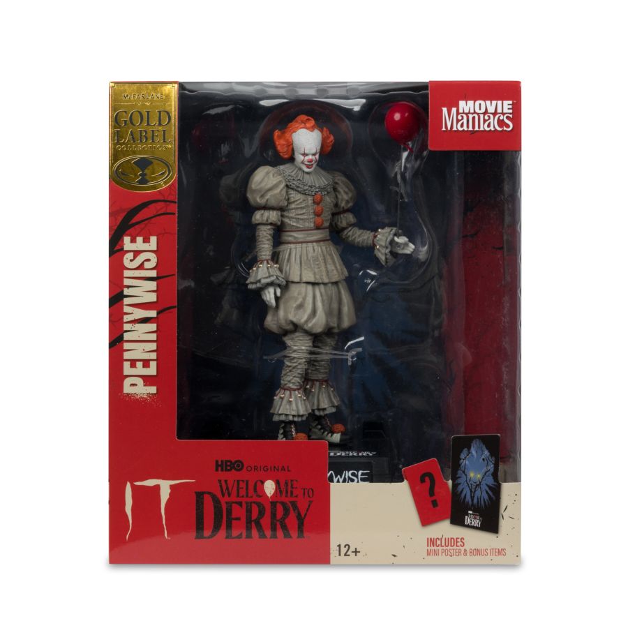 Welcome to Derry - Wave 1 Movie Maniacs 6" Assortment (6 Pieces)