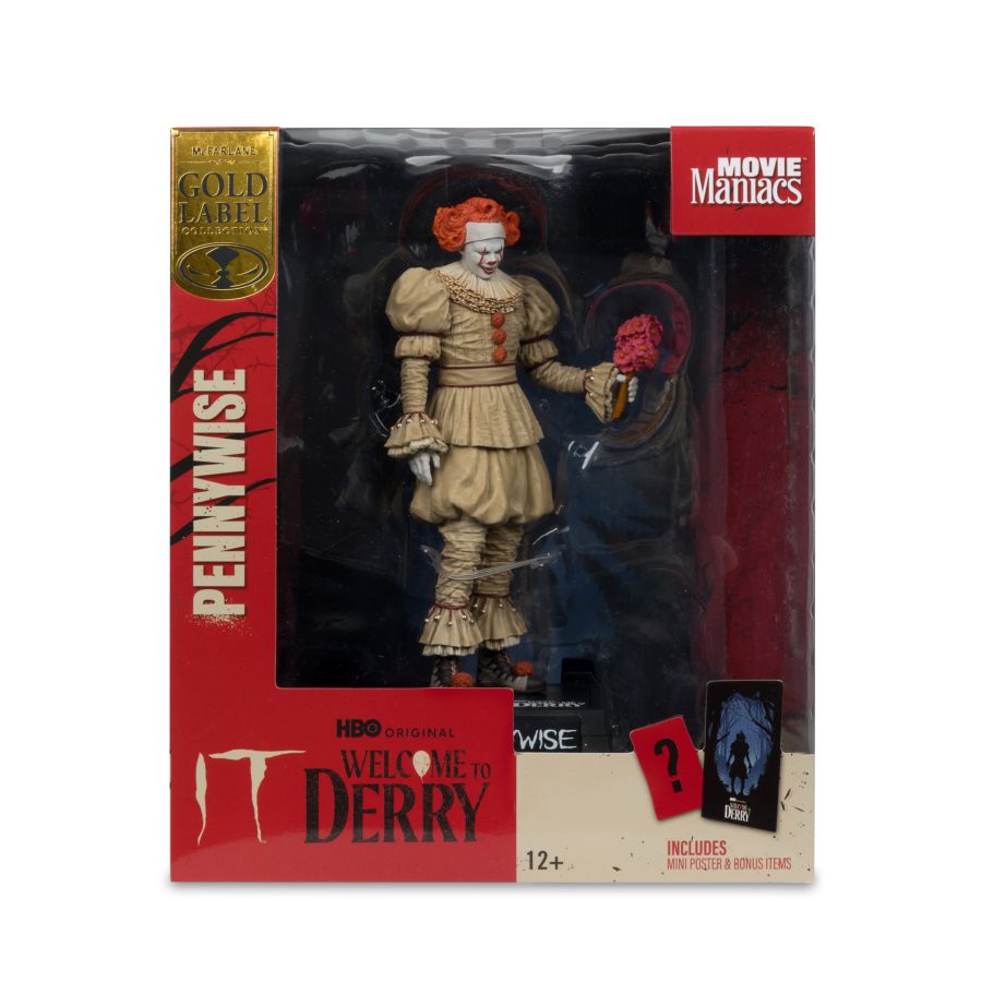 Welcome to Derry - Wave 1 Movie Maniacs 6" Assortment (6 Pieces)