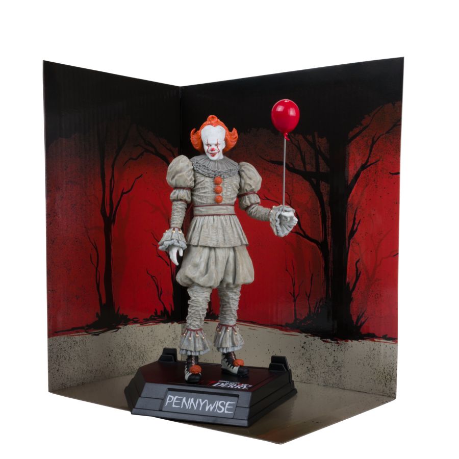 Welcome to Derry - Pennywise 6" Movie Maniacs Figure