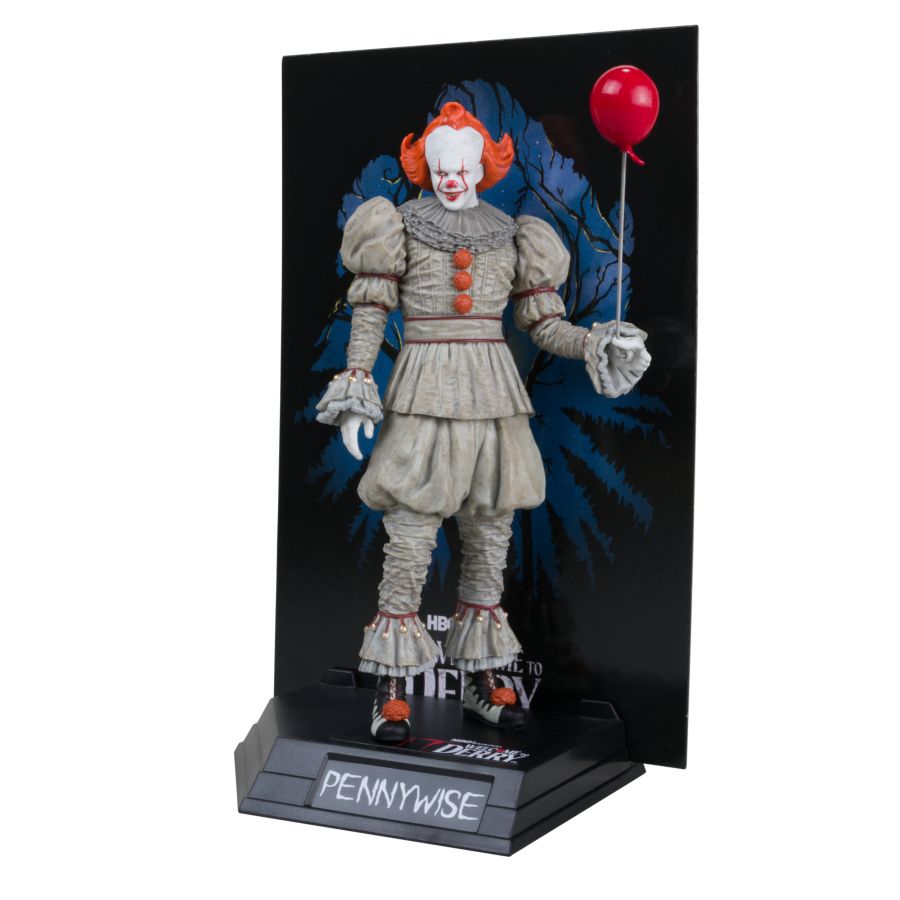 Welcome to Derry - Pennywise 6" Movie Maniacs Figure