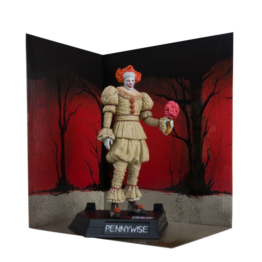 Welcome to Derry - Pennywise (Flashback) 6" Movie Maniacs Figure