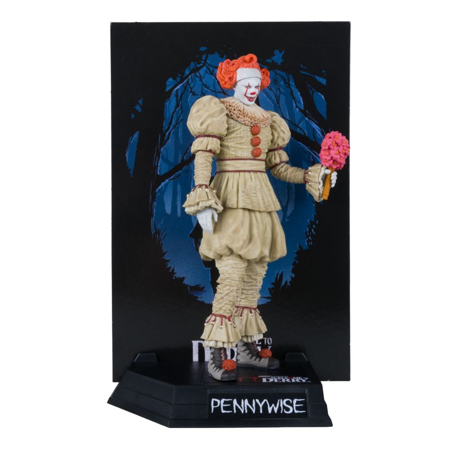 Welcome to Derry - Pennywise (Flashback) 6" Movie Maniacs Figure